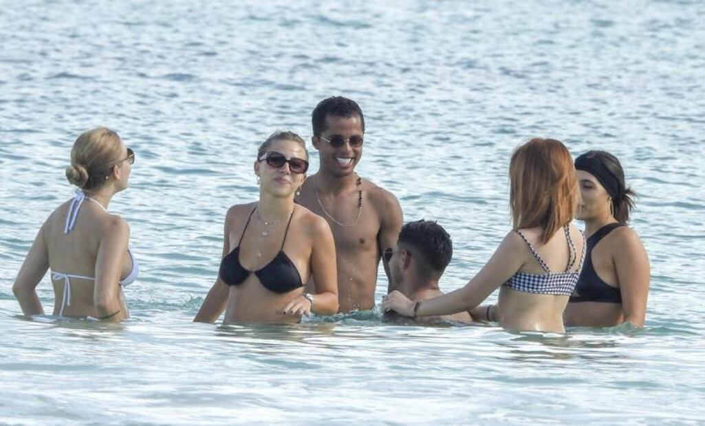 Captan a Giovani Dos Santos en paradisíacas vacaciones en Tulum 