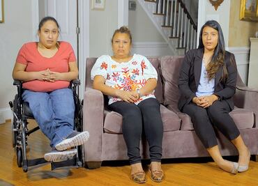 Cruzó a su bebé por el río para llegar a Estados Unidos y salvarla