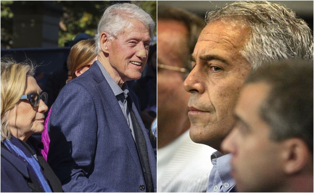 Trump arremete contra Clinton y demócratas tras nuevos correos del caso Epstein: "Estuvieron en su isla". Foto: EFE / AP