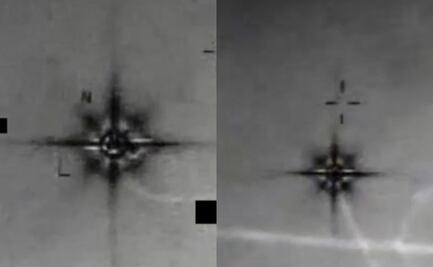 El inquietante VIDEO de la “estrella de ocho puntas” que nadie logra explicar y que fue desclasificado por el Pentágono 