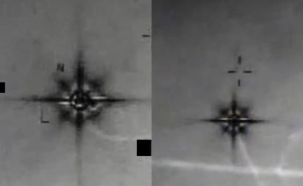 El inquietante VIDEO de la “estrella de ocho puntas” que nadie logra explicar y que fue desclasificado por el Pentágono 