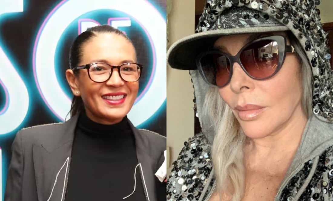 Verónica Castro responde si le hizo brujería a Yolanda Andrade | Fotos:  BERENICE FREGOSO/EL UNIVERSAL // IG: @vrocastroficial