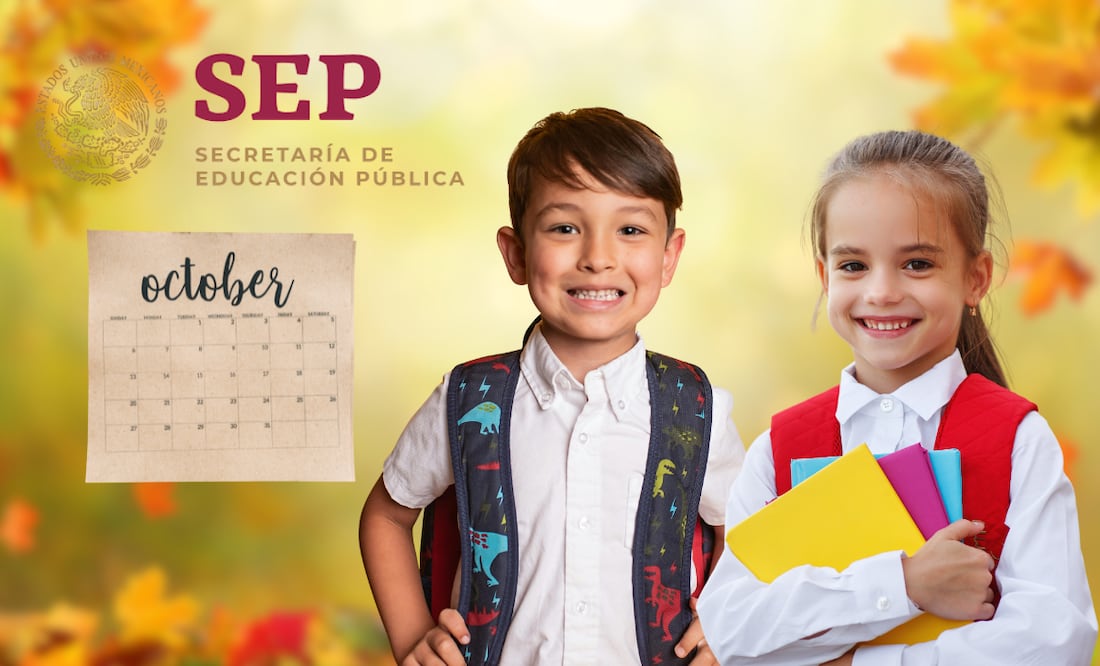 ¿Qué días no habrá clases en octubre de 2025 SEP anuncia las fechas y CONFIRMA puente. Foto: Canva / SEP