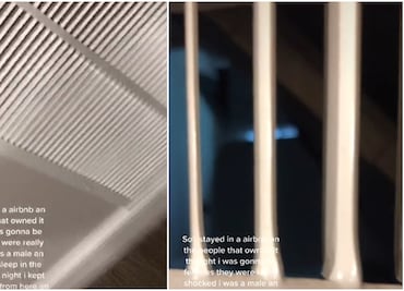 Video. Huésped descubre cuarto oculto detrás de ventila en un Airbnb de Virginia