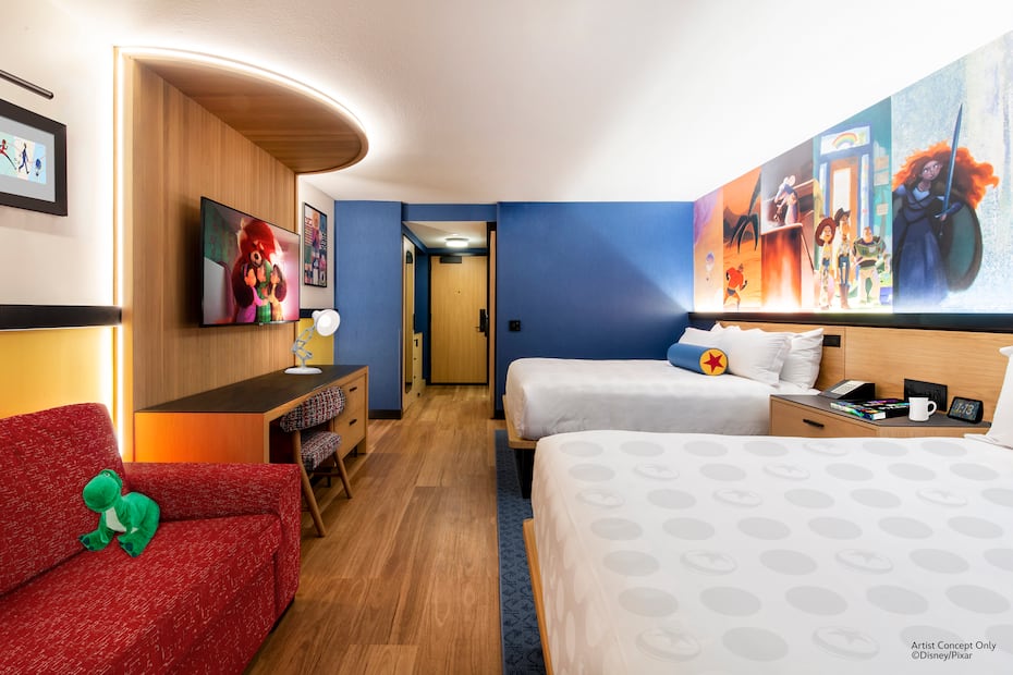 Pixar Place Hotel. Foto: Cortesía Disneyland Latino