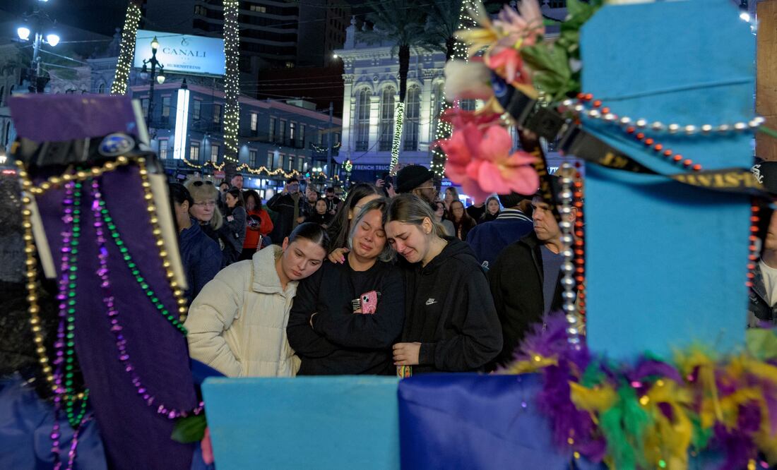 Atacante de Nueva Orleans había grabado la calle del atentado con gafas inteligentes. Foto: AP