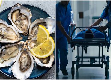 Hombre muere por peligrosa infección bacteriana tras comer ostras crudas