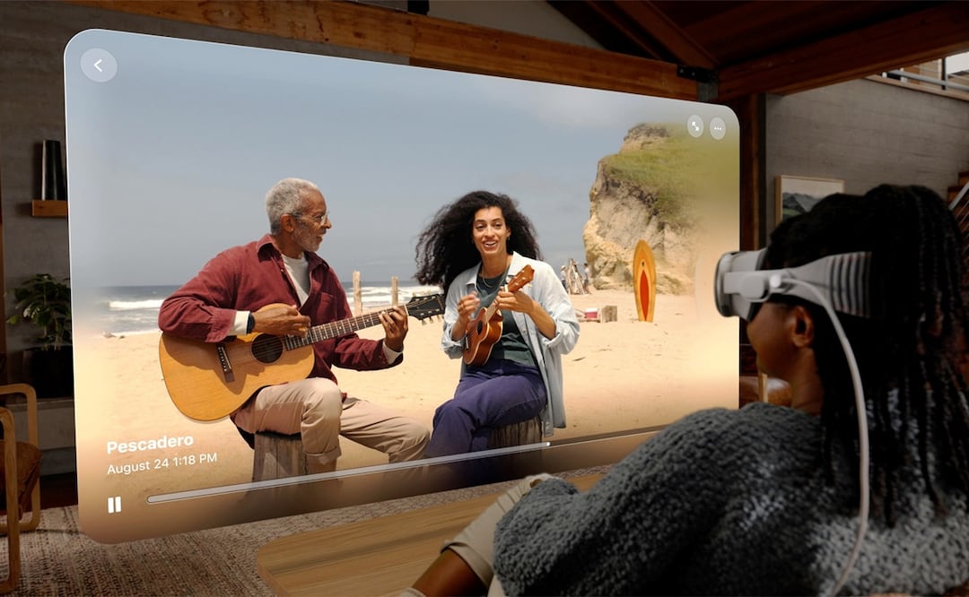 Los iPhone podrán grabar videos para ser reproducidos en 3D con lentes de realidad aumentada. Foto: EFE