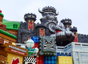 Compite en Mario Kart en la vida real con esta atracción de Universal Studios Hollywood