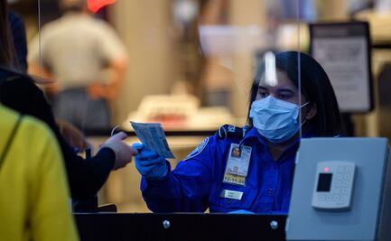 Aeropuertos donde detectaron más empleados de la TSA con Covid-19