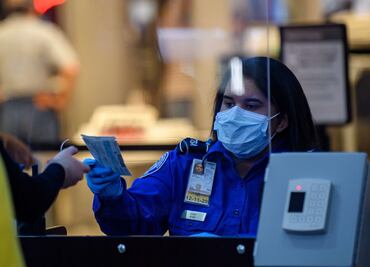 Aeropuertos donde detectaron más empleados de la TSA con Covid-19