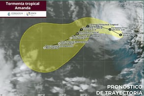 Amanda se convierte en la primera tormenta tropical de la temporada de huracanes 2026; ¿representa peligro para México?