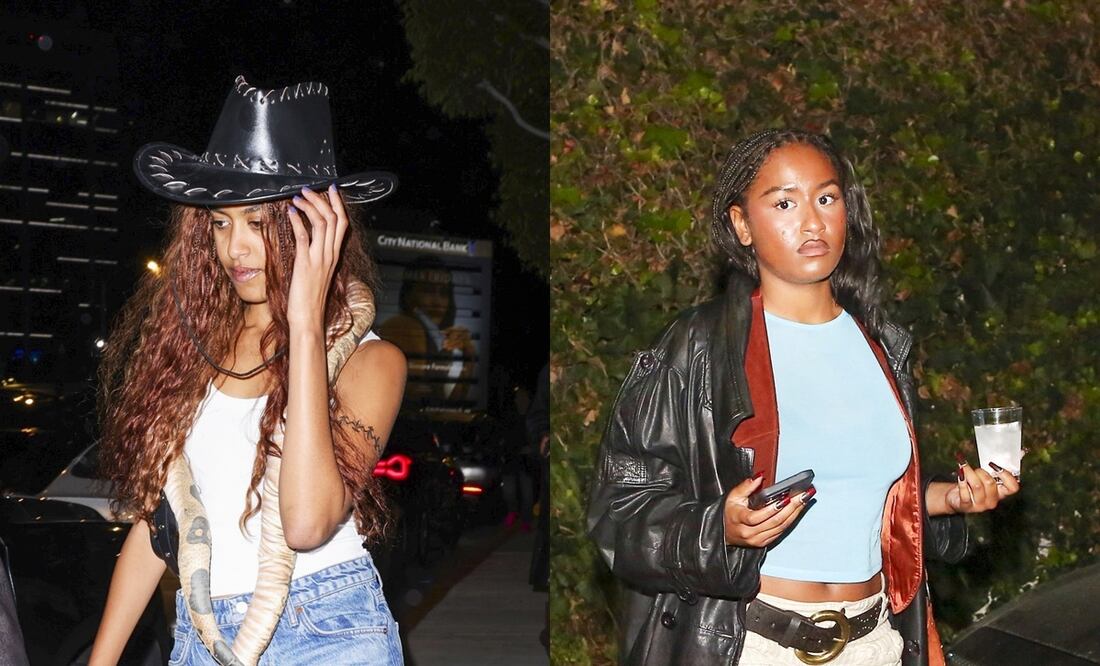 Malia y Sasha Obama. Foto: Backgrid/The Grosby Group EXCLUSIVE