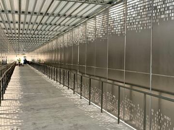 Abre extensión del puente peatonal en garita de Otay Mesa, en San Diego