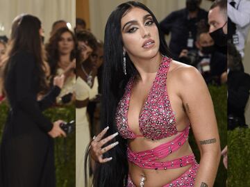 Lourdes Leon deslumbra con lencería de látex para desfile de Rihanna
