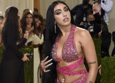 Lourdes Leon deslumbra con lencería de látex para desfile de Rihanna