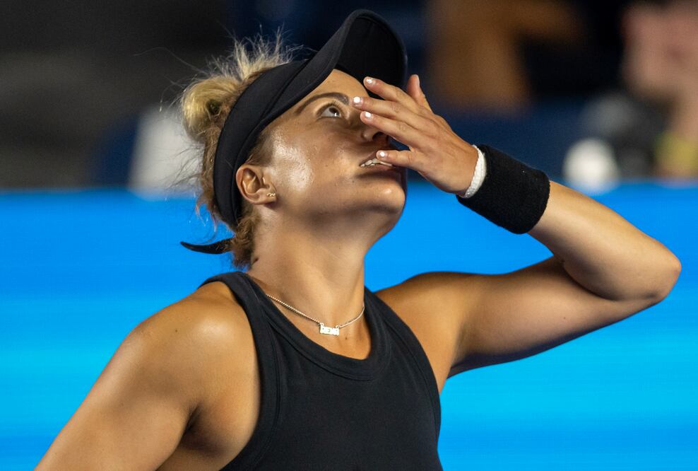 La mexicana Zarazúa da una de las sorpresas del US Open tras vencer a Caroline Garcia. VIDEOEFE/ Miguel Sierra