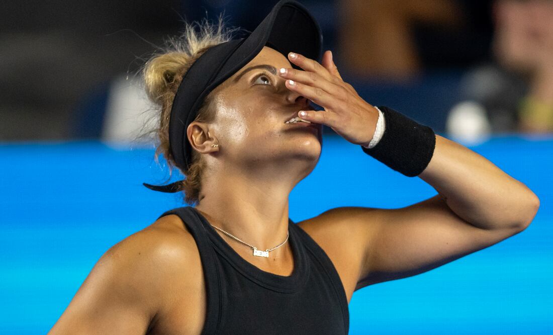 La mexicana Zarazúa da una de las sorpresas del US Open tras vencer a Caroline Garcia. VIDEOEFE/ Miguel Sierra