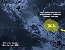 Segundo ciclón de la temporada amenaza la Península de Yucatán; alerta en seis estados