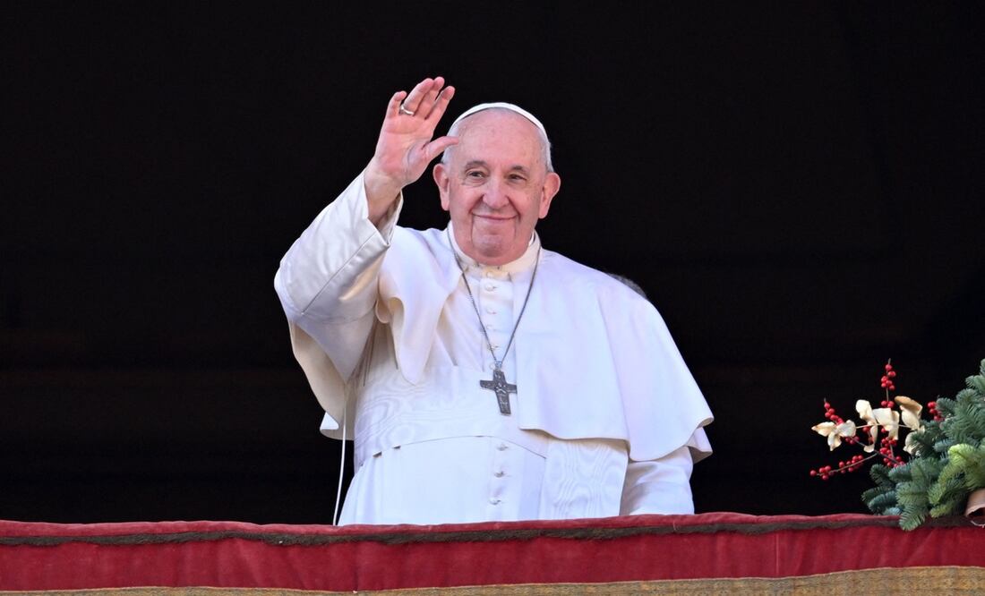Papa Francisco ante el Año Nuevo: "La esperanza del mundo está en la fraternidad" (Photo by Andreas SOLARO / AFP)