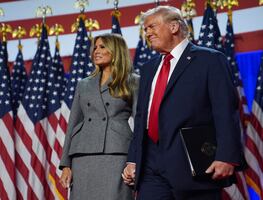 Melania Trump, tras la victoria de su esposo: "Protegeremos la libertad"
