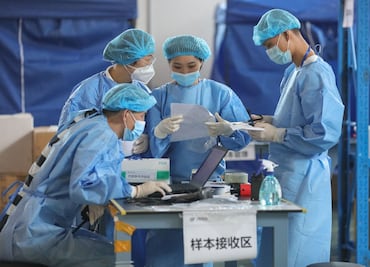 Ciudad china ordena segunda ronda de test a sus 14 millones de habitantes