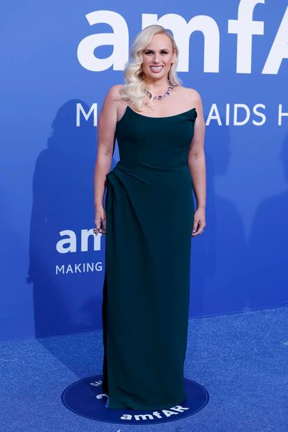 Rebel Wilson fue una de las celebridades invitadas a la gala en Francia. Foto: EFE