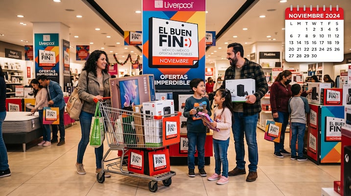 El Buen Fin 2026 cambia por el puente de noviembre: ¿qué días conviene comprar?