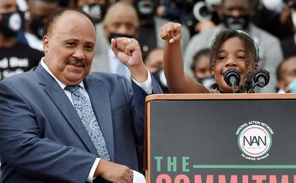 Nieta de 12 años de Luther King: Nuestra generación acabará con el racismo