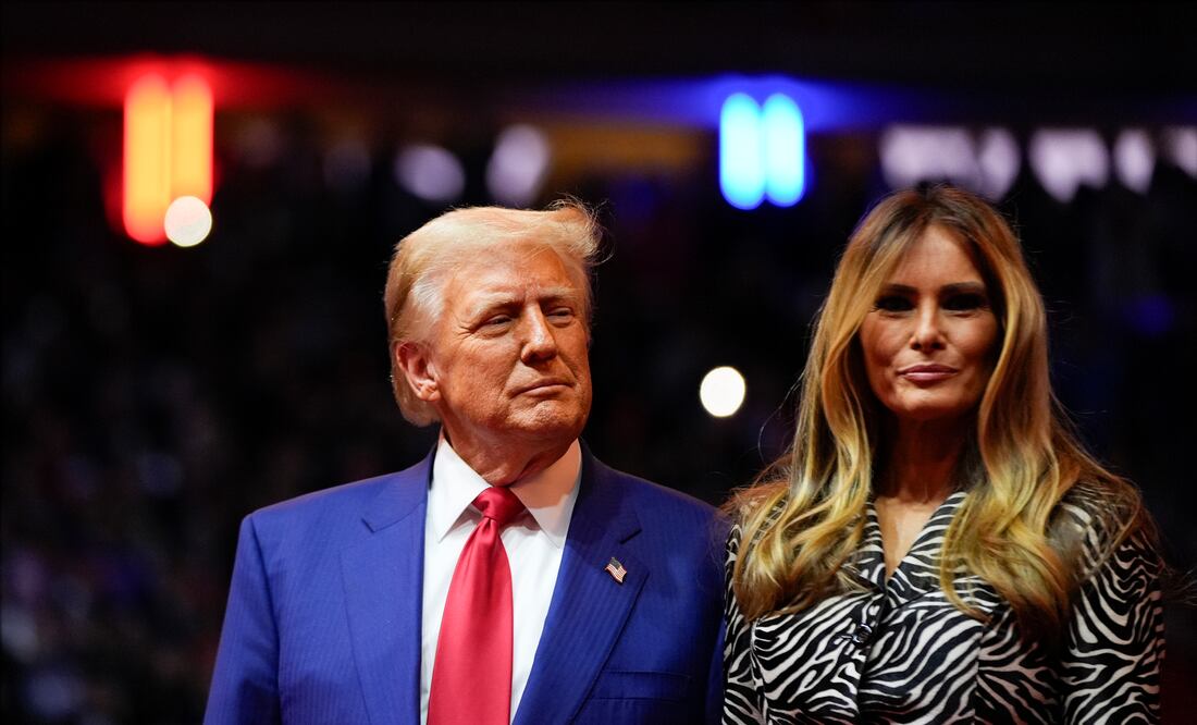 Melania rechaza reunión presidencial con Donald Trump y los Biden en la Casa Blanca. Foto: AP