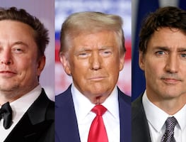 Elon Musk se une a la pelea entre Trump y Trudeau e insulta al primer ministro canadiense