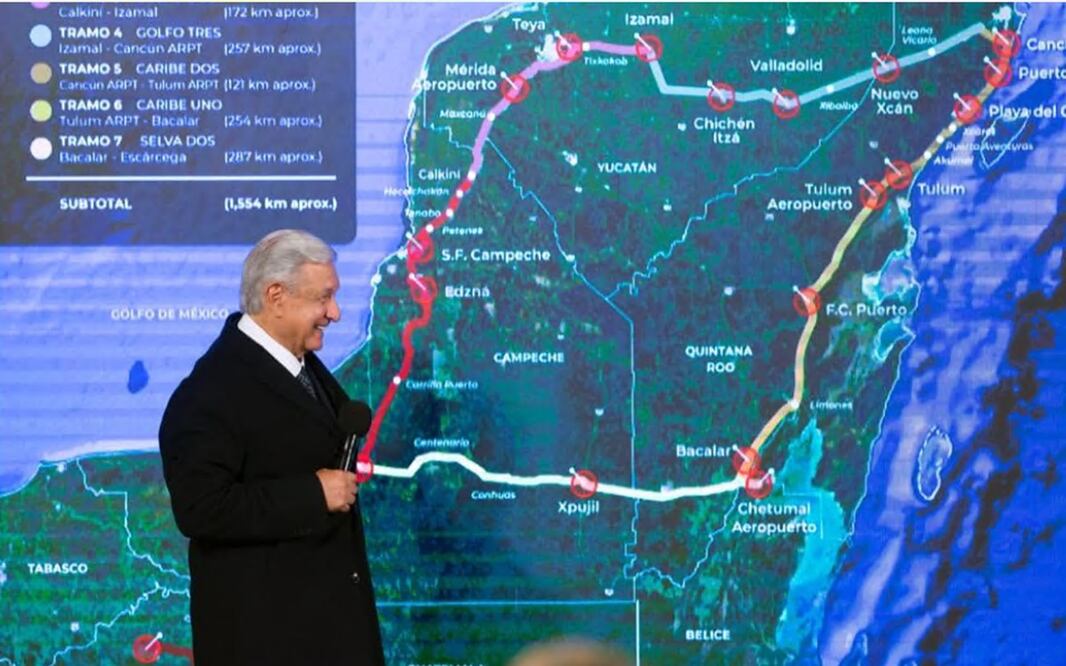 Los boletos para el primer viaje del Tren Maya de México se agotan en minutos.