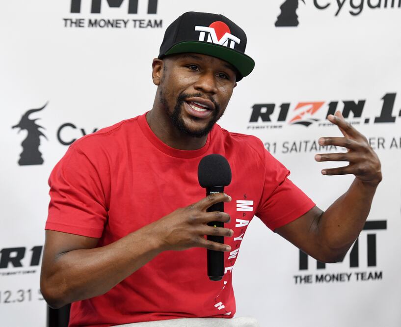 ¡Floyd Mayweather vuelve al cuadrilátero y será en México! FOTO: Ethan Miller / AFP