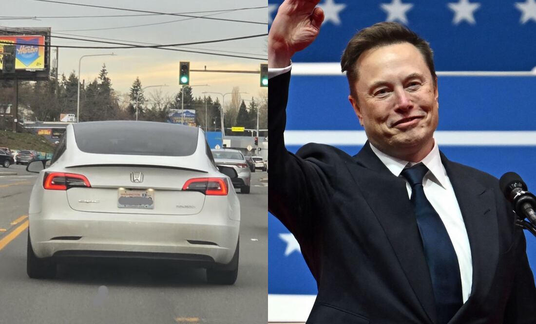 Propietarios de Teslas “disfrazan” sus autos por miedo a vandalismo vinculado a Musk. Foto: X/AFP