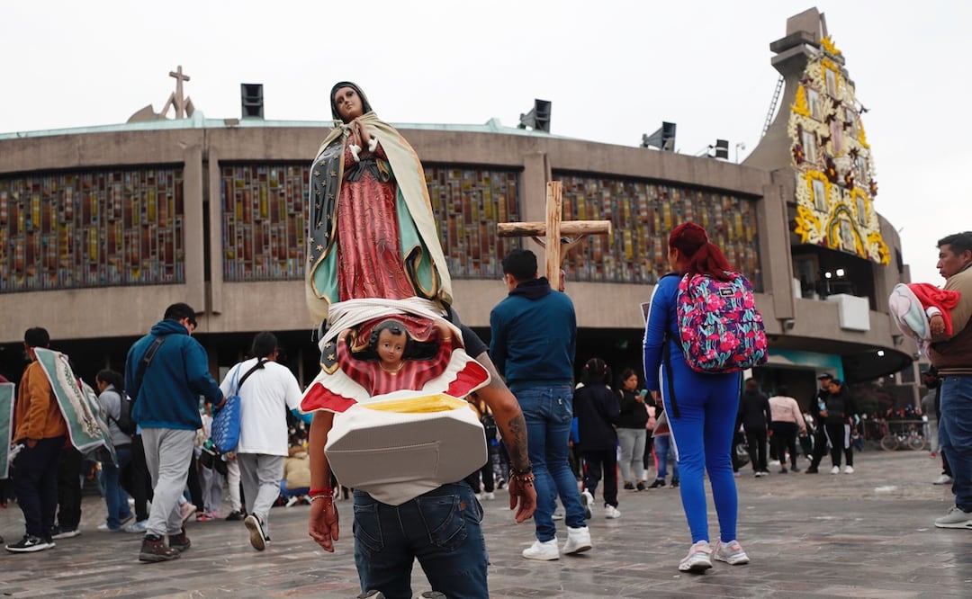 Peregrinos. EFE/ Sáshenka Gutiérrez