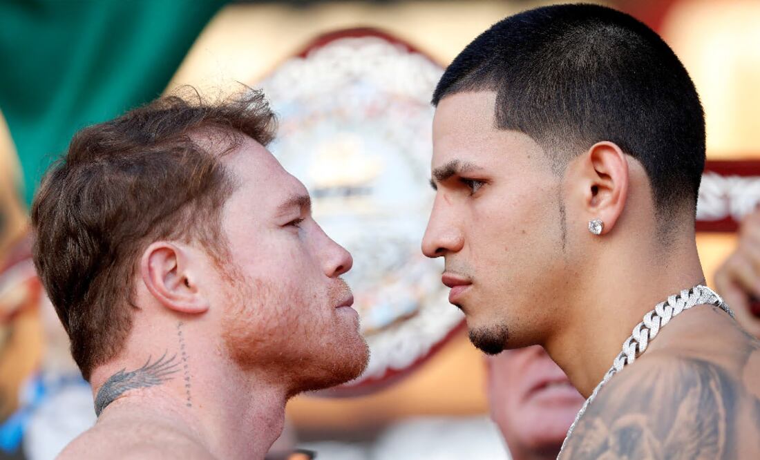 “Voy a ser leyenda”: Berlanga promete destronar a Canelo en una noche histórica. Foto AFP