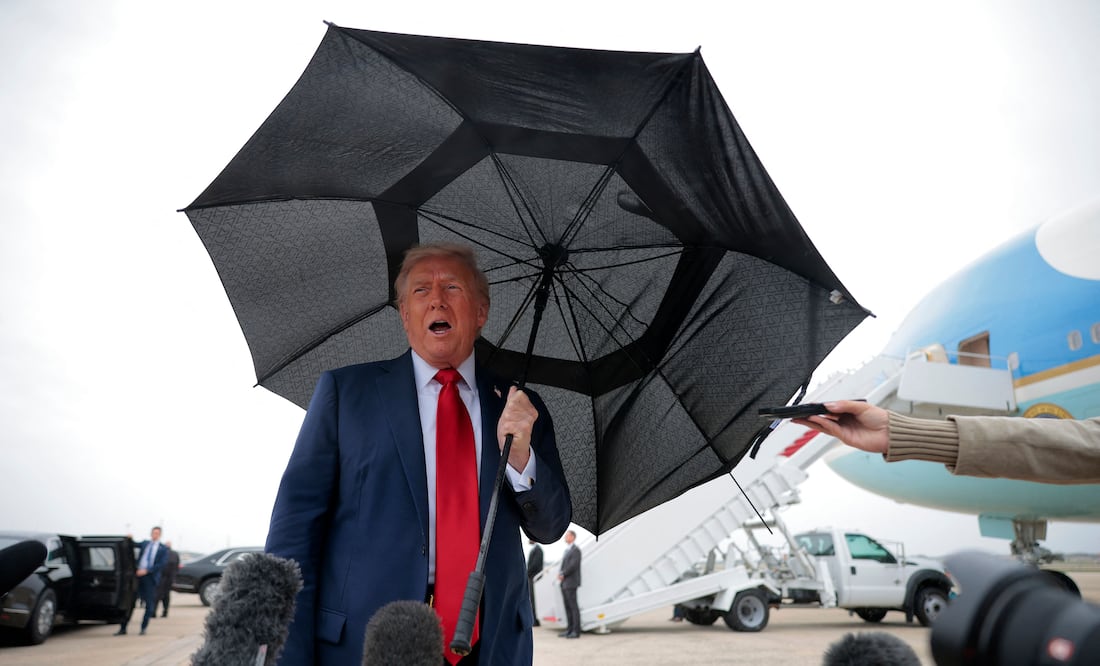 “La guerra ha terminado”: Trump dice que la guerra entre Israel y Hamás llegó a su fin. Foto: AFP