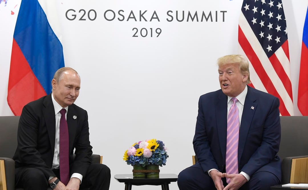 Trump defiende su relación con líderes como Putin: "Llevarse bien con ellos es bueno". Foto: AP
