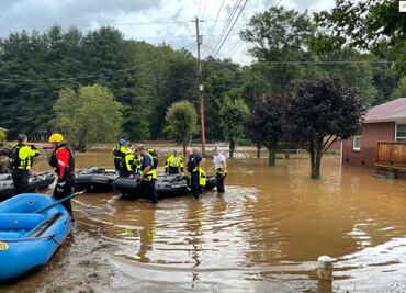 Estado de emergencia en Carolina del Norte por inundaciones que dejó "Fred"