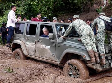 AMLO dice que su gobierno estaba preparado para el golpe de Otis en Acapulco