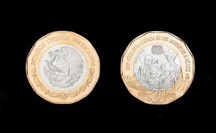 Esta es la moneda conmemorativa de 20 pesos de los menonitas que vale $600,000 pesos