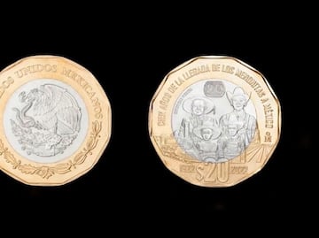 Esta es la moneda conmemorativa de 20 pesos de los menonitas que vale $600,000 pesos