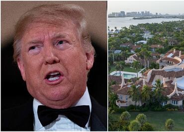 Trump pide a la corte supervisión sobre el cateo a su mansión en Florida
