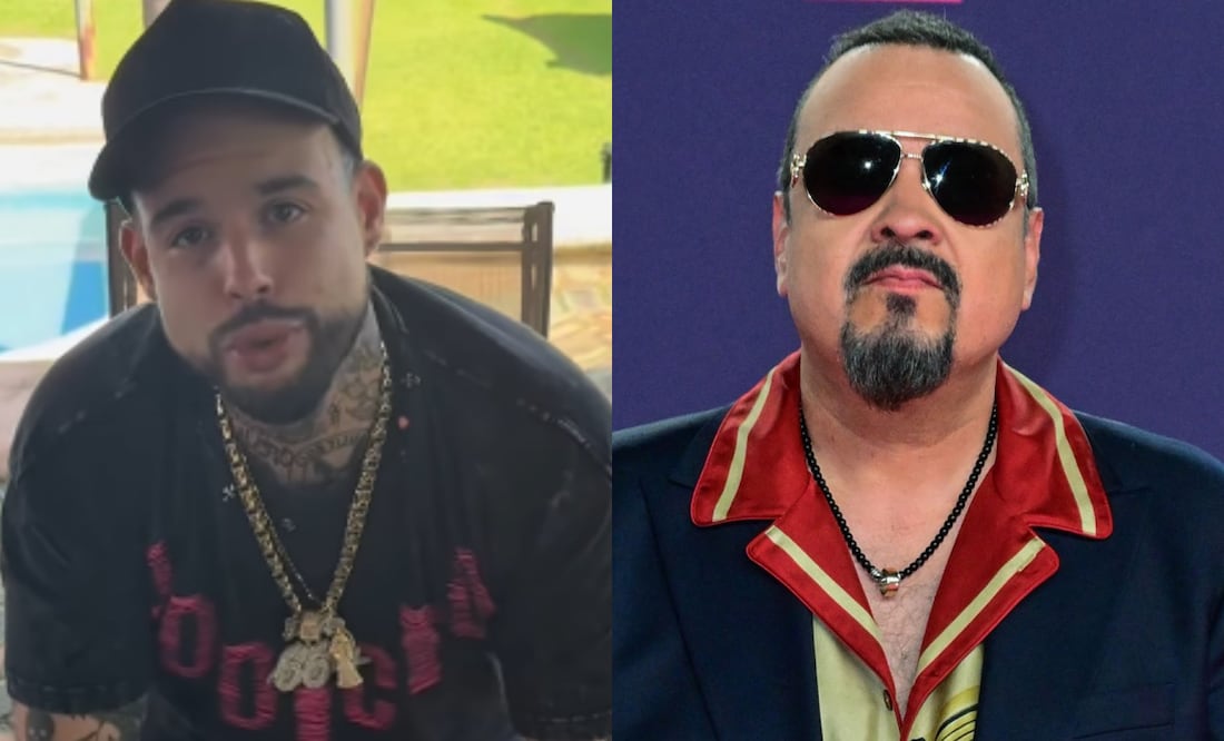 Emiliano Aguilar amenaza con destapar secretos de Pepe Aguilar y la dinastía familiar. Foto: Instagram/AFP