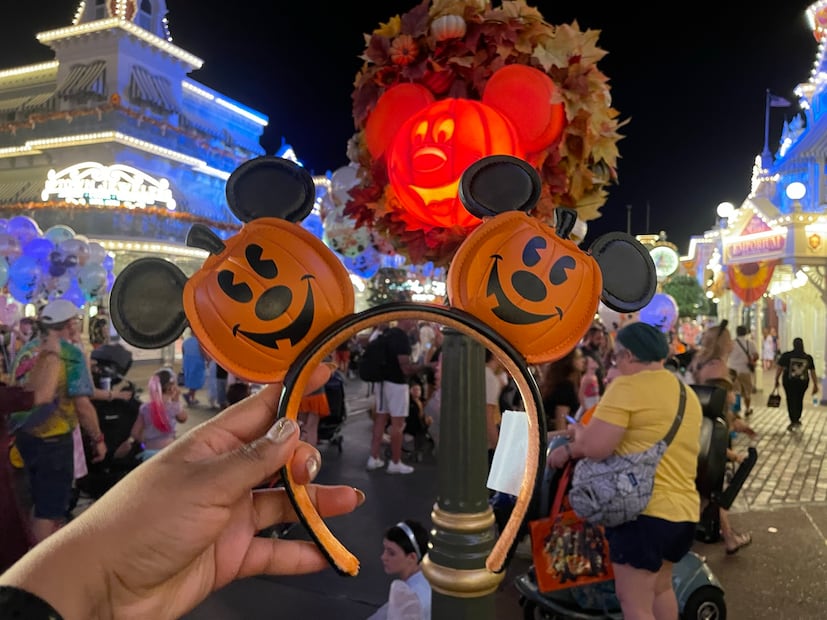 Halloween en Disney World.