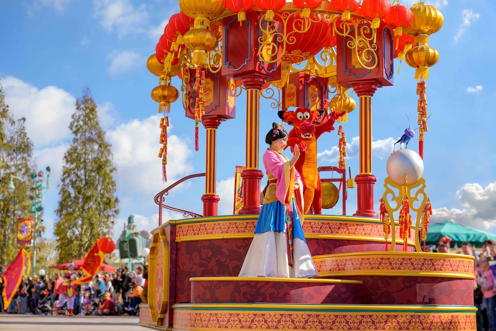 Lunar New Year (Christian Thompson/ cortesía Disneyland Resort)