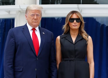 La sonrisa 'forzada' de Melania Trump, un video que se volvió viral
