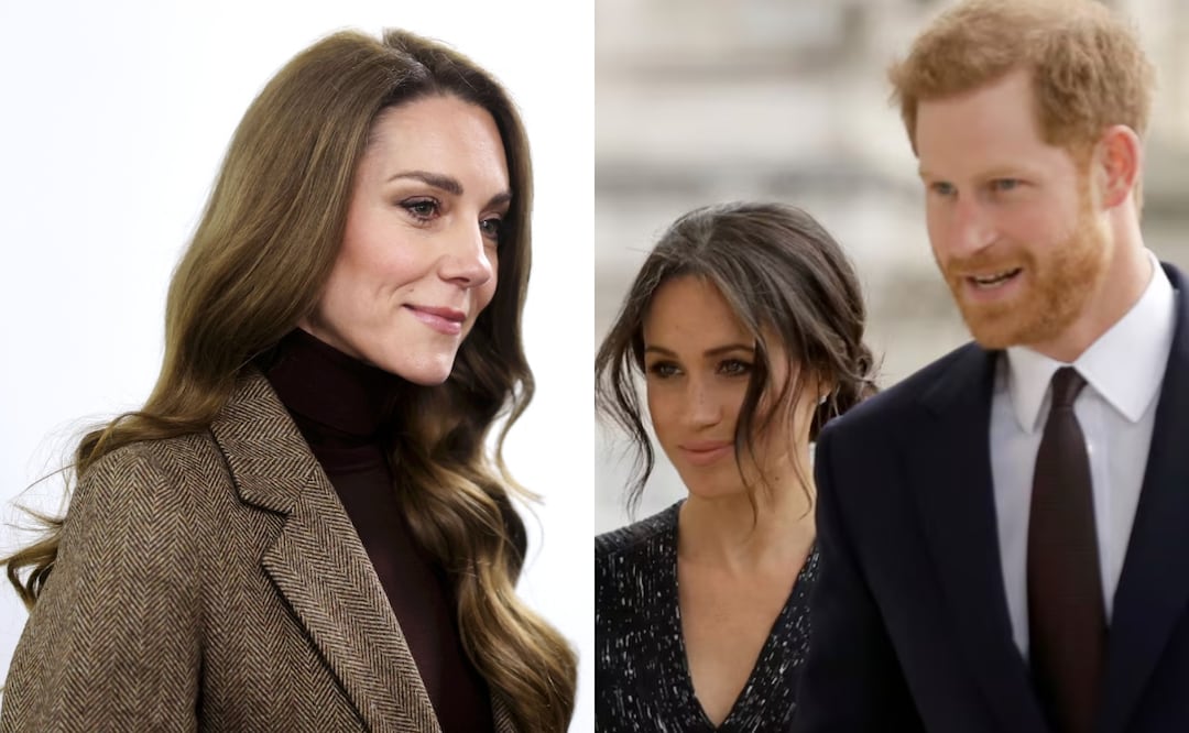 Rey Carlos ordena a Kate Middleton resolver el problema entre William, Meghan y Harry lo antes posible. Foto: (Photo by Chris Jackson / POOL / AFP) / AP Photo/Matt Dunham, FILE