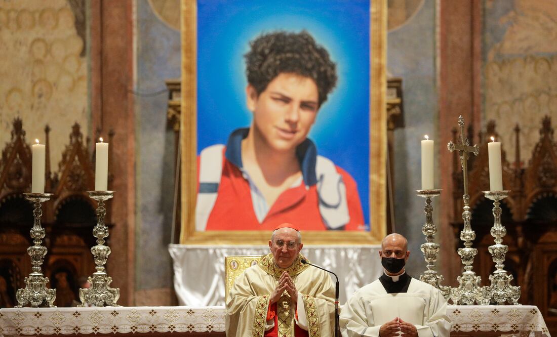Llaman “influencer de Dios” a primer millenial que podría convertirse en santo; ¿Quién era Carlo Acutis? Foto: AP Foto/Gregorio Borgia