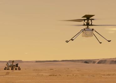 Por primera vez, un helicóptero podrá sobrevolar Marte